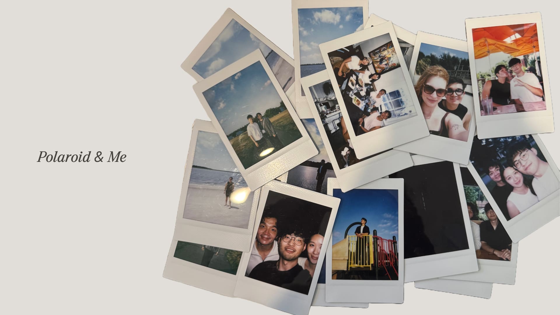 Images of Bryan's Polaroid Collection